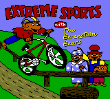 Extreme Sports with the Berenstain Bears Title Screen